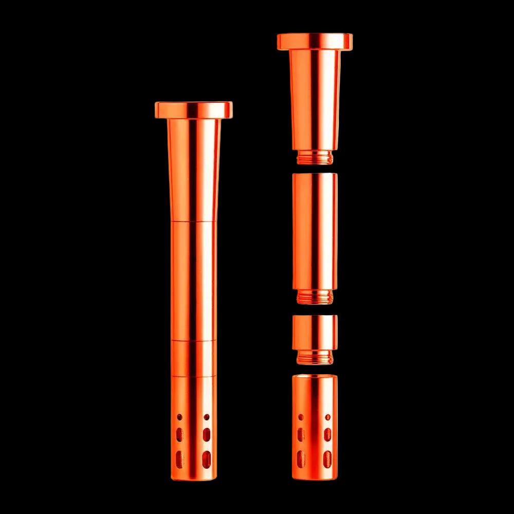 Unbreakable Aluminum Downstem - Orange