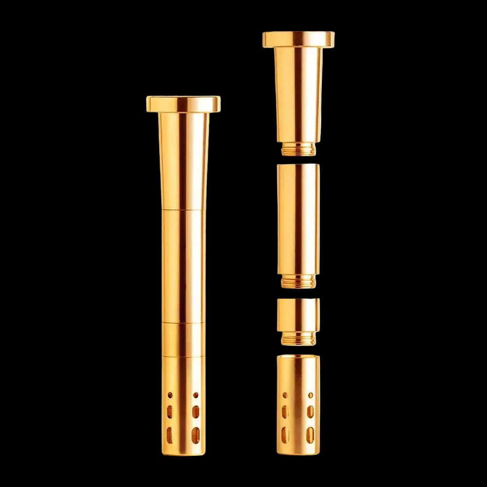 Unbreakable Aluminum Downstem - Gold