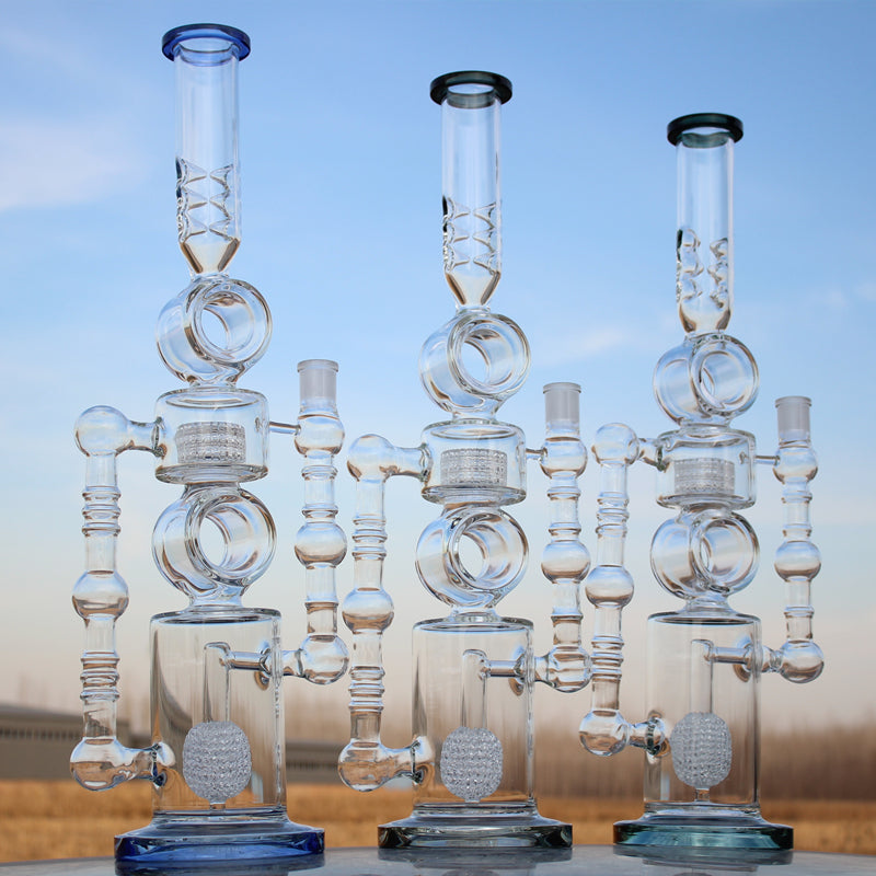 Disco Ball & Stereo Matrix Water Pipe