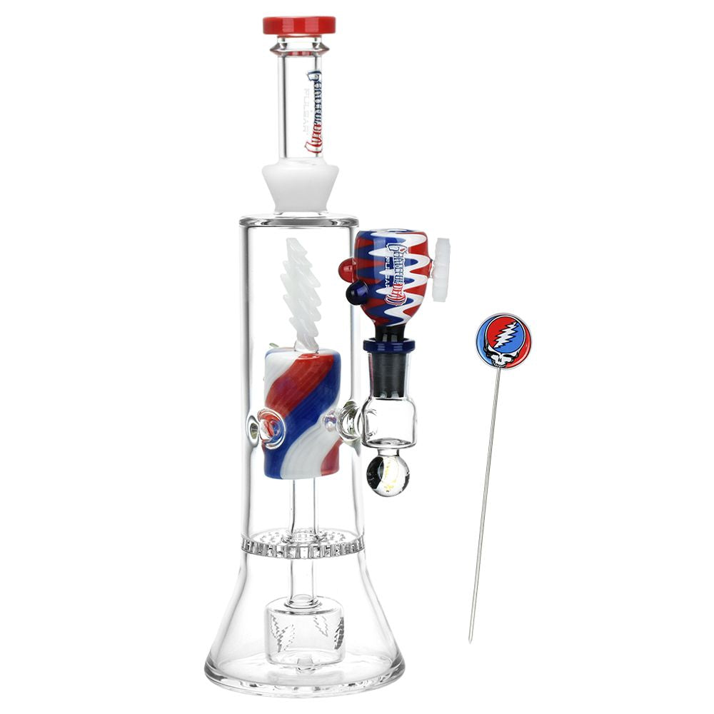 Grateful Dead x Pulsar Lightning Bolt Water Pipe