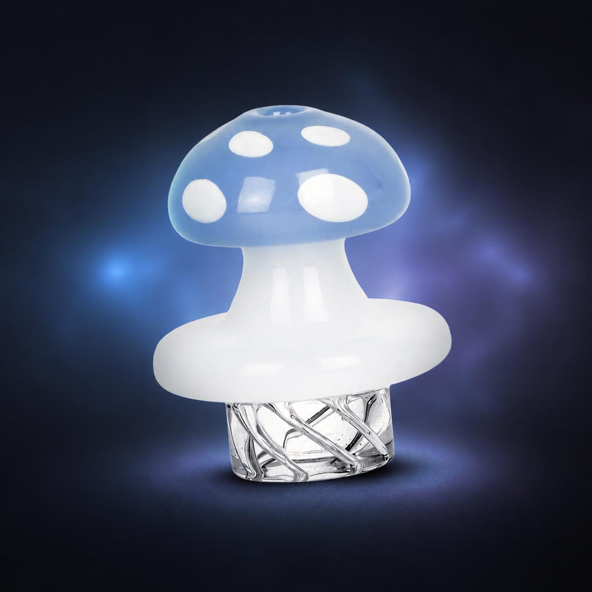 Mushroom Helix Carb Cap