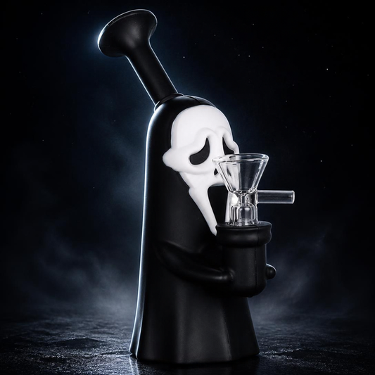 Scary Mask Silicone Water Pipe