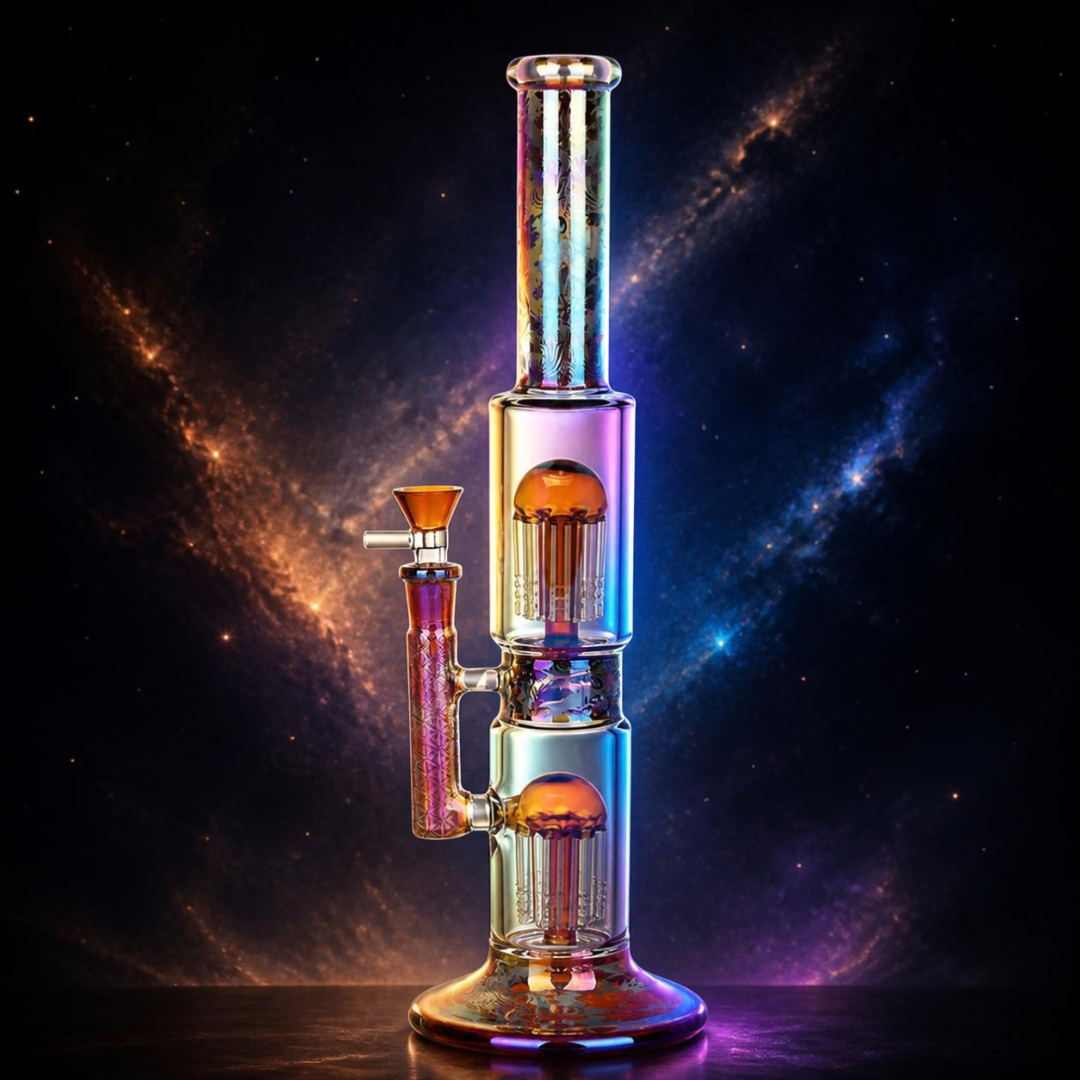Pulsar Dub Chamber Electro Etched Water Pipe
