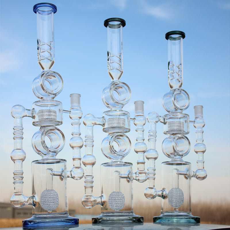 Disco Ball & Stereo Matrix Water Pipe