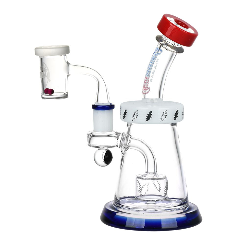 Grateful Dead x Pulsar Lightning Bell Dab Rig Set