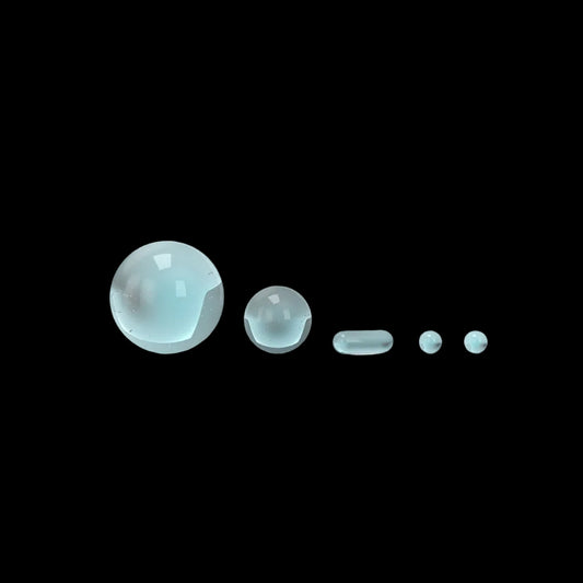 Ghost Glass Marble Set- 5 Peice