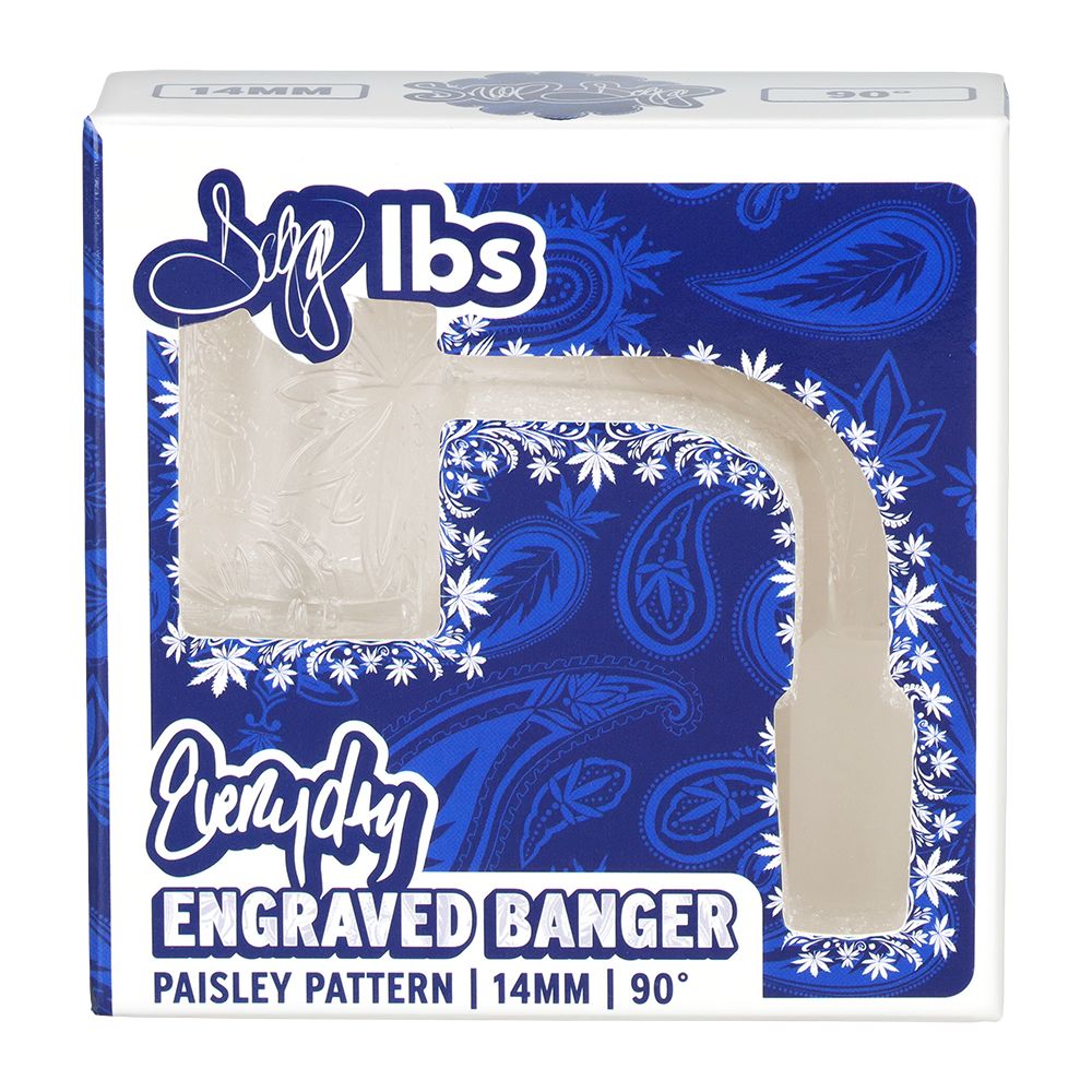 Everyday Engraved Paisley Quartz Banger
