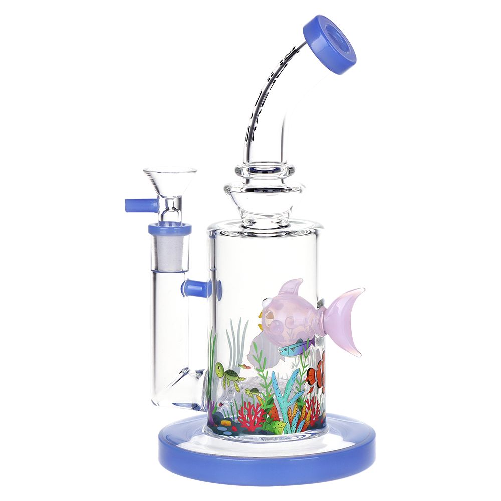 Fish Out of Water Glass Water Pipe